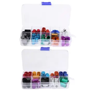 40pcs Colorful Aluminum Alloy Airtight Car Auto Wheel Tire Tyre Schrader Valve Stem Caps Dust Covers Car Valve Stem Caps Accessy
40pcs Colorful Aluminum Alloy Airtight Car Auto Wheel Tire Tyre Schrader Valve Stem Caps Dust Covers Car Valve Stem Caps Accessy