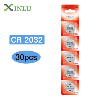High quality 30PCS CR2032 Battery Alkaline DL2032 ECR2032 5004LC Li-ion 3V Lithium Button cell coin Battery for watch remote toy
High quality 30PCS CR2032 Battery Alkaline DL2032 ECR2032 5004LC Li-ion 3V Lithium Button cell coin Battery for watch remote toy