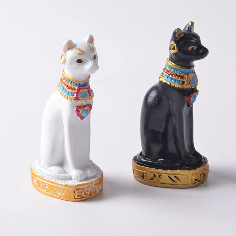 Mini Resin Egyptian Egypt Cat Statue Hand Carved Collectible Figurines Cat God Home Decor Ornaments Car Hotel Display
Mini Resin Egyptian Egypt Cat Statue Hand Carved Collectible Figurines Cat God Home Decor Ornaments Car Hotel Display