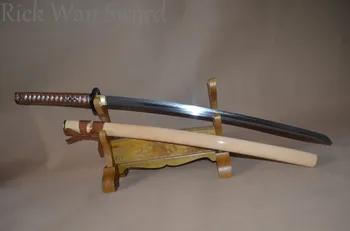 Handmade japanese samurai katana sword Folded Damascus Steel full tang real sharp decoration gift Customized original wood saya
Handmade japanese samurai katana sword Folded Damascus Steel full tang real sharp decoration gift Customized original wood saya