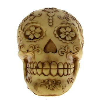 Day of The Dead Skull Statue Figurine Dia De Los Muertos Collectibles Floral Tattoo Sugar Skull Figurine Skeleton Desktop Decor
Day of The Dead Skull Statue Figurine Dia De Los Muertos Collectibles Floral Tattoo Sugar Skull Figurine Skeleton Desktop Decor