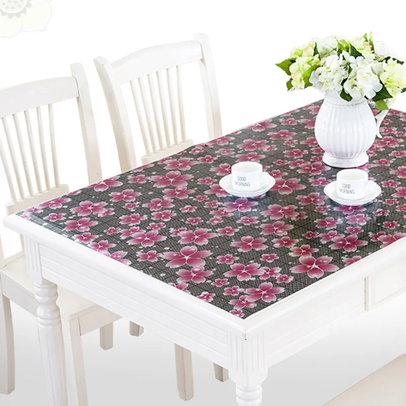 HAZY KALAMENG Pastoral PVC Table Cloth Coffee Table Pad Tablecloth Waterproof Anti-scalding Anti-oil Soft Glass for Kitchen
HAZY KALAMENG Pastoral PVC Table Cloth Coffee Table Pad Tablecloth Waterproof Anti-scalding Anti-oil Soft Glass for Kitchen