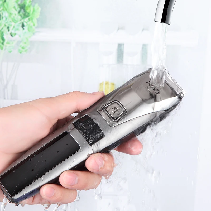 RIWA Waterproof Hair Trimmer LCD Display Men's Hair Clipper Rechargeable Hair cutting tools Haircut Machine K3
RIWA Waterproof Hair Trimmer LCD Display Men's Hair Clipper Rechargeable Hair cutting tools Haircut Machine K3