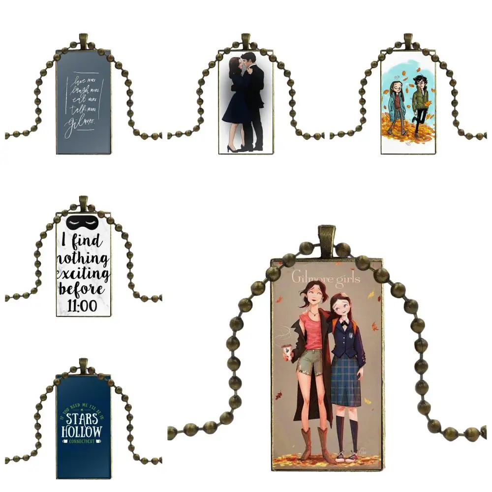 For Men Women Party Gift Gilmore Girls Rory Honorary Glass Cabochon Pendant Necklace Rectangle Fashion Necklace
For Men Women Party Gift Gilmore Girls Rory Honorary Glass Cabochon Pendant Necklace Rectangle Fashion Necklace