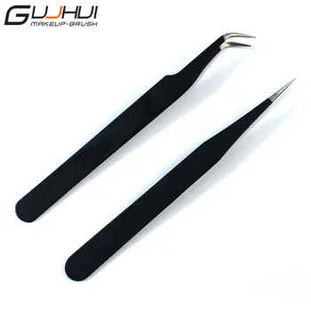 2pcs Black Pink Straight + Curved Nail Art False Fake Eye Lashes Eyelash Extension Tweezers Nippers Pointed Clip Nail Art Tool
2pcs Black Pink Straight + Curved Nail Art False Fake Eye Lashes Eyelash Extension Tweezers Nippers Pointed Clip Nail Art Tool