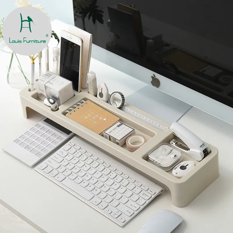 Louis Fashion Desktop Storage Box Simple Keyboard Storage Rack Plastic Sundry Box Computer Desk Modern Convenient
Louis Fashion Desktop Storage Box Simple Keyboard Storage Rack Plastic Sundry Box Computer Desk Modern Convenient