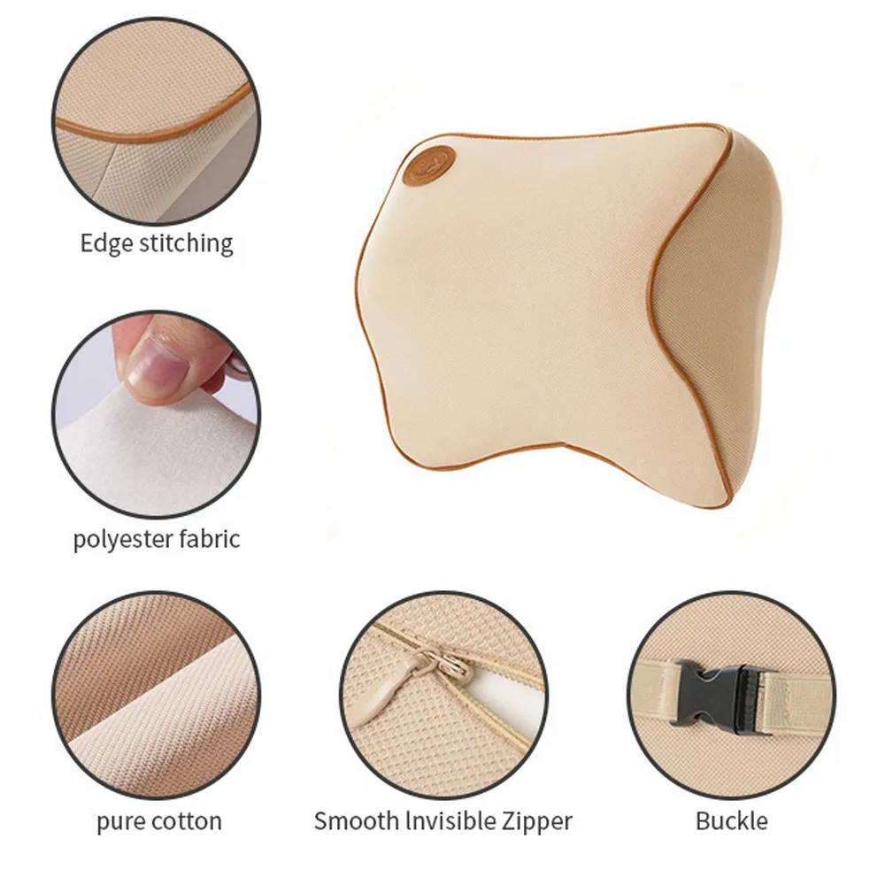 Car Seat Headrest Neck Pillow Ease Fatigue Head Neck Rest Massage Cushion Support Pillow Waterproof Memory Cotton Home Seat Back
Car Seat Headrest Neck Pillow Ease Fatigue Head Neck Rest Massage Cushion Support Pillow Waterproof Memory Cotton Home Seat Back