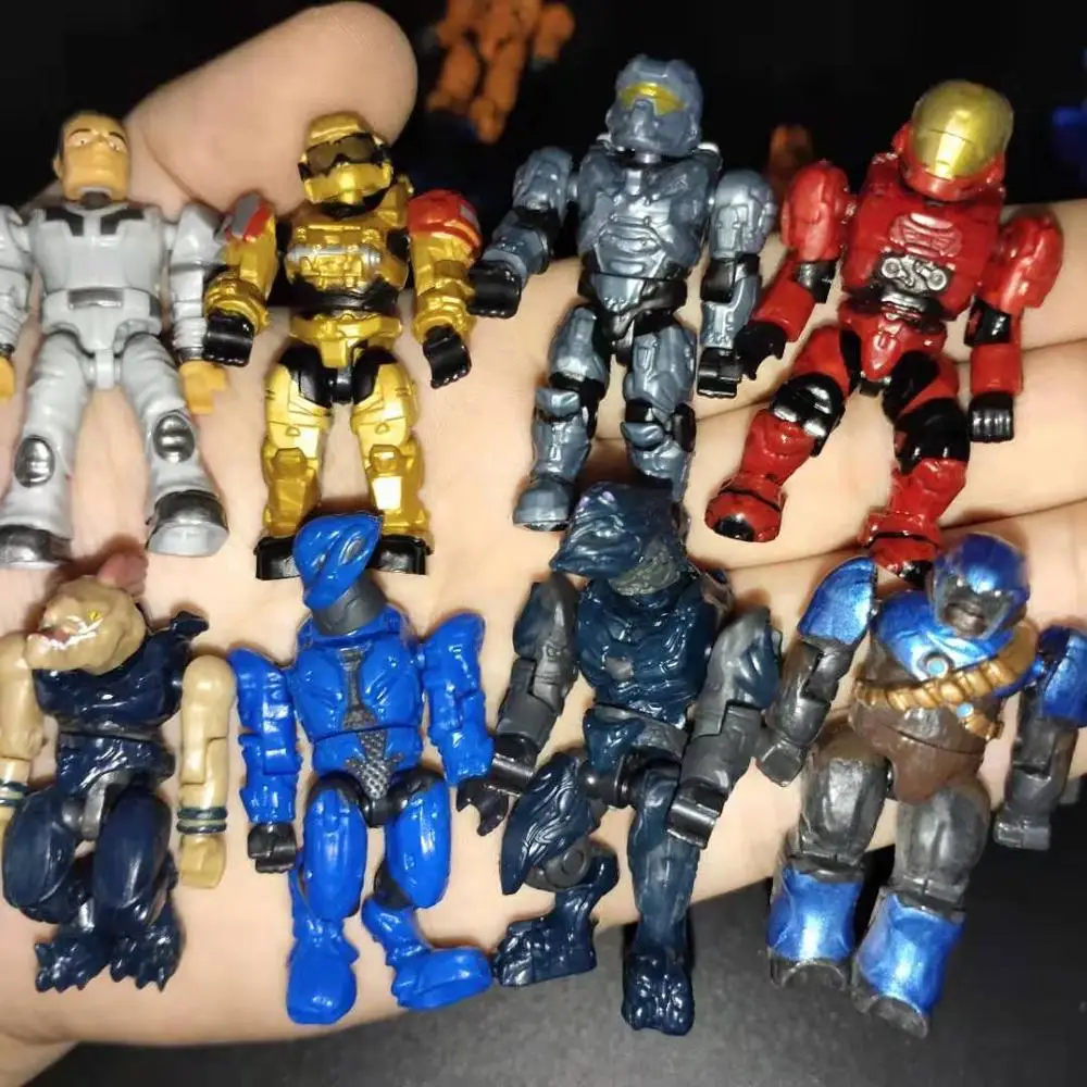 2Pc/5Pcs/set Mega Bloks Armor Hero Halo Wars Warriors Monsters Building Blocks Bricks Games Kids Gifts Toys
2Pc/5Pcs/set Mega Bloks Armor Hero Halo Wars Warriors Monsters Building Blocks Bricks Games Kids Gifts Toys