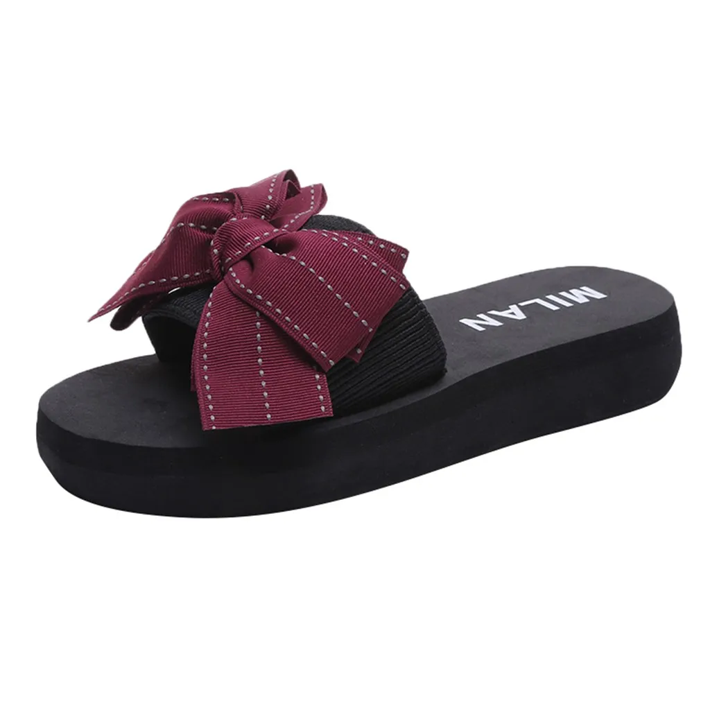 SAGACE The New Best Selling Women Summer Wild Casual Open Toe Bow Slippers Word Flat Bottom Beach Walk Shoes 2019
SAGACE The New Best Selling Women Summer Wild Casual Open Toe Bow Slippers Word Flat Bottom Beach Walk Shoes 2019