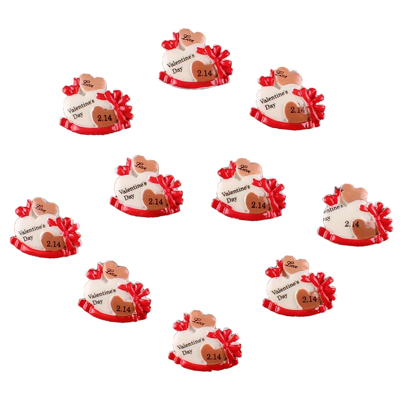 50pcs Valentine's Day Love Heart Gift Resin Scrapbooking Hair Bow Clip Center Crafts Embellishment Charms Cabachons
50pcs Valentine's Day Love Heart Gift Resin Scrapbooking Hair Bow Clip Center Crafts Embellishment Charms Cabachons