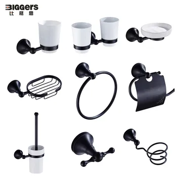 Free shipping,Luxury Black bronze copper bathroom accessories set Europe style bathroom hardware towel ring paper holder 9100
Free shipping,Luxury Black bronze copper bathroom accessories set Europe style bathroom hardware towel ring paper holder 9100