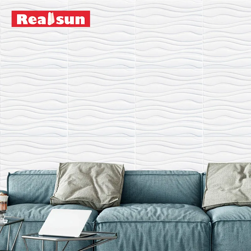 60x60CM 3D Wall Stickers Self Adhesive Waterproof PE Foam Wallpaper Embossed Panels Decor for Living Room Bedroom TV Background
60x60CM 3D Wall Stickers Self Adhesive Waterproof PE Foam Wallpaper Embossed Panels Decor for Living Room Bedroom TV Background