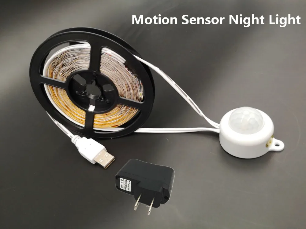 Motion Sensor Led Light Strips Smart Night Light Activated Night For Room Daylight White Lighting
Motion Sensor Led Light Strips Smart Night Light Activated Night For Room Daylight White Lighting