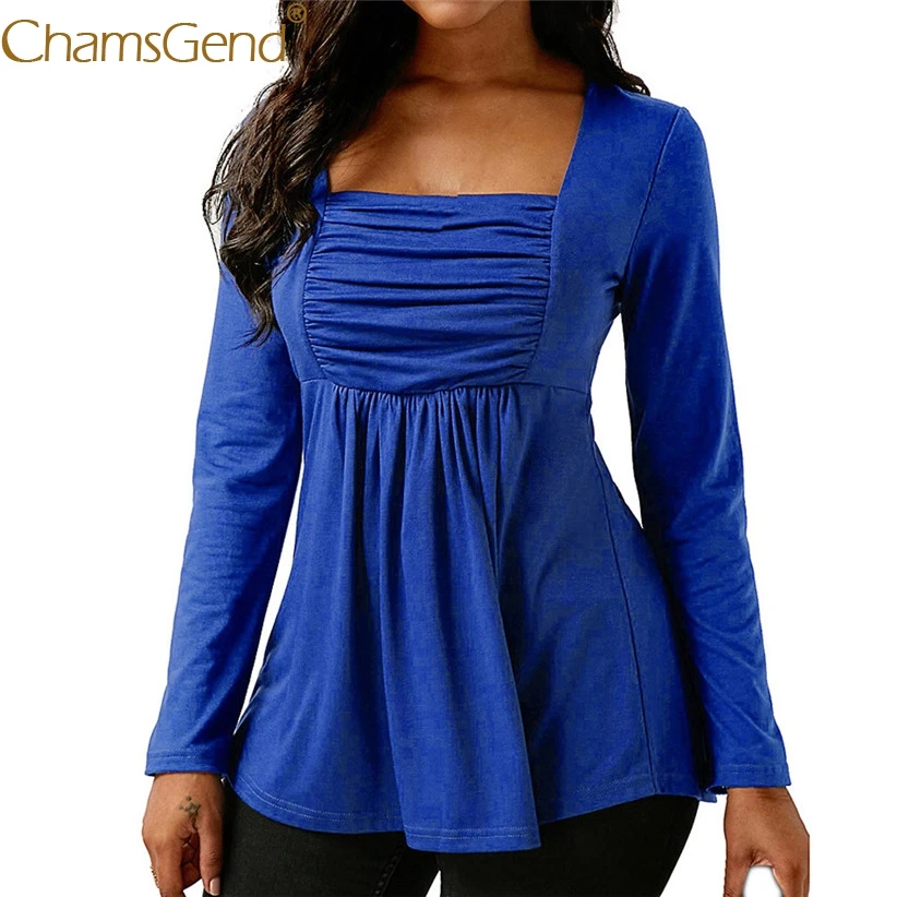Free Shipping Lady Sexy Square Collar Tunic Long Sleeve Shirt Woman OL Draped Blue Shirts 80724
Free Shipping Lady Sexy Square Collar Tunic Long Sleeve Shirt Woman OL Draped Blue Shirts 80724