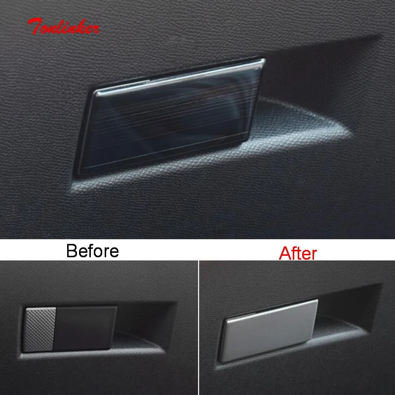 Tonlinker 1 PCS Car Gloves box Handle Cover sticker for CITROEN DEESSE DS7 2018-19 Car Styling Stainless steel Cover Stickers
Tonlinker 1 PCS Car Gloves box Handle Cover sticker for CITROEN DEESSE DS7 2018-19 Car Styling Stainless steel Cover Stickers