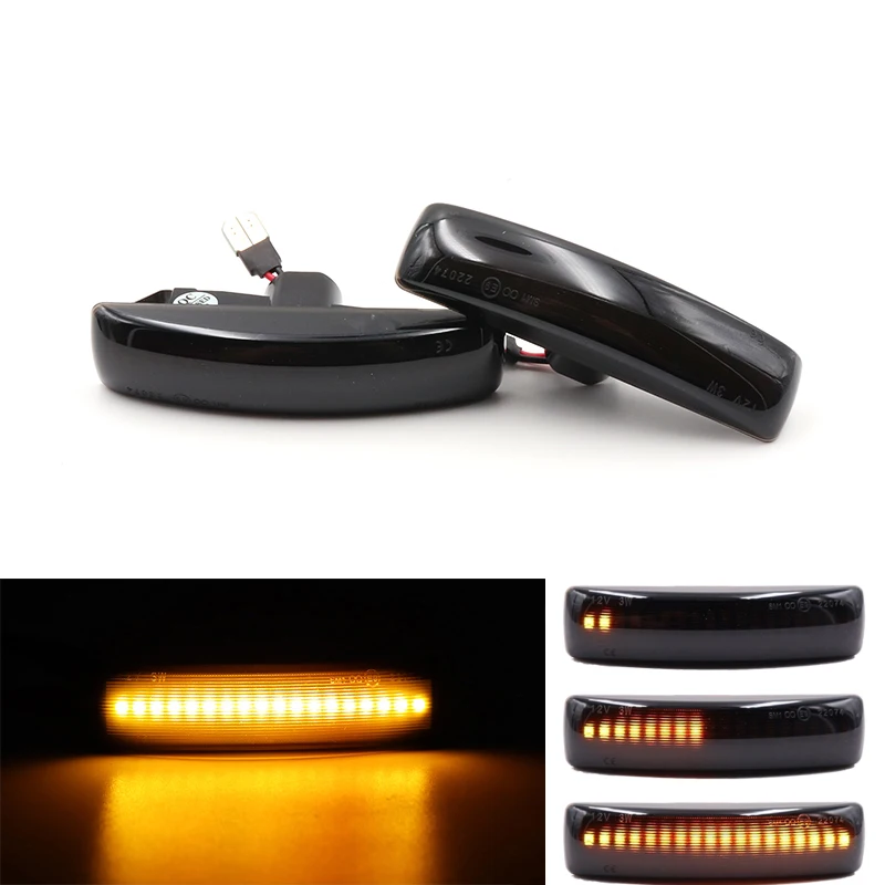 2X LED Turn Signal Dynamic Side Marker Lamp Repeater Indicator Light For Land Rover Discovery 3 4 Defender Range Rover Sport
2X LED Turn Signal Dynamic Side Marker Lamp Repeater Indicator Light For Land Rover Discovery 3 4 Defender Range Rover Sport