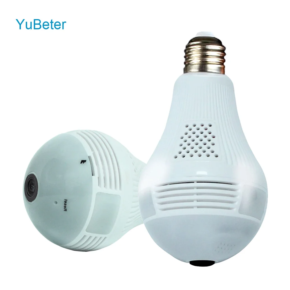 YuBeter 960p Panoramic Camera Bulb 360 Degree CCTV Home Security Video Surveillance Wifi Camera With Night Vision Two Way Audio
YuBeter 960p Panoramic Camera Bulb 360 Degree CCTV Home Security Video Surveillance Wifi Camera With Night Vision Two Way Audio