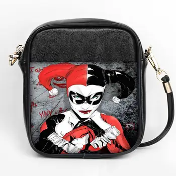New Arrive Custom Harley Quinn Sling Bag Custom Women Sling Shoulder Bags Leather Mini Girls Tote Party Bag DIY Sling Bag
New Arrive Custom Harley Quinn Sling Bag Custom Women Sling Shoulder Bags Leather Mini Girls Tote Party Bag DIY Sling Bag