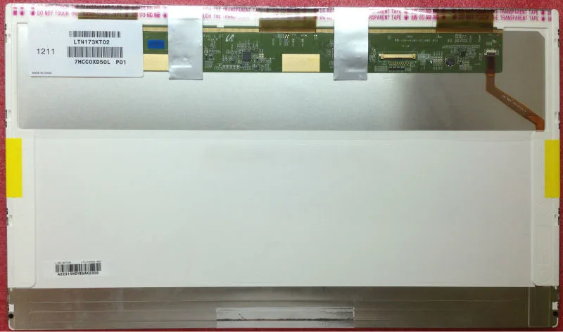 17.3 INCH LCD MATRIX LTN173KT02 B173RW01 V4 V5 LTN173KT01 N173O6-L02 LP173WD1 N173FGE-L21 L23 Laptop Screen Pancel LVDS 40pin
17.3 INCH LCD MATRIX LTN173KT02 B173RW01 V4 V5 LTN173KT01 N173O6-L02 LP173WD1 N173FGE-L21 L23 Laptop Screen Pancel LVDS 40pin