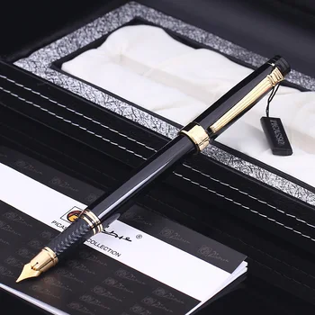 Pimio 917 0.5mm Metal Iridium Nib Fountain Pen with Original PU Gift Box Inking Pens Christmas Gift Card Free Shipping
Pimio 917 0.5mm Metal Iridium Nib Fountain Pen with Original PU Gift Box Inking Pens Christmas Gift Card Free Shipping