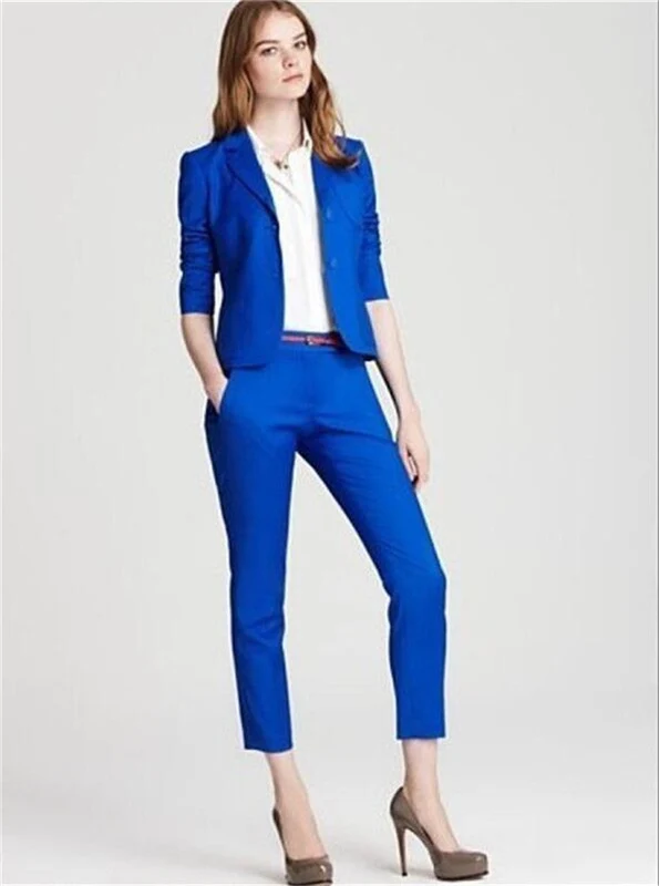 Slim Royal BlueCustom Made Women Pantsuits Work Pant Suits OL 2 PCS Sets Women Blazer(Jacket+ Pants Suit)For Women Set Party
Slim Royal BlueCustom Made Women Pantsuits Work Pant Suits OL 2 PCS Sets Women Blazer(Jacket+ Pants Suit)For Women Set Party