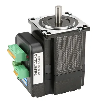 NEMA23 1Nm Hybrid Closed Loop Stepper Servo Motor Driver Kit 36VDC IHSS57-36-10 Motor Driver Kit Hybrid Motor Driver DC Motor
NEMA23 1Nm Hybrid Closed Loop Stepper Servo Motor Driver Kit 36VDC IHSS57-36-10 Motor Driver Kit Hybrid Motor Driver DC Motor