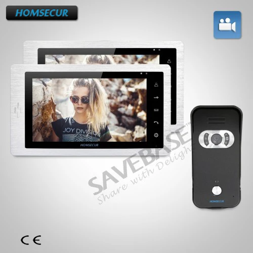 HOMSECUR 7" Wired Video Door Entry Security Intercom+Touch Button Monitor with Video Recording, Photo Taking and OSD Menu 1C2M
HOMSECUR 7" Wired Video Door Entry Security Intercom+Touch Button Monitor with Video Recording, Photo Taking and OSD Menu 1C2M