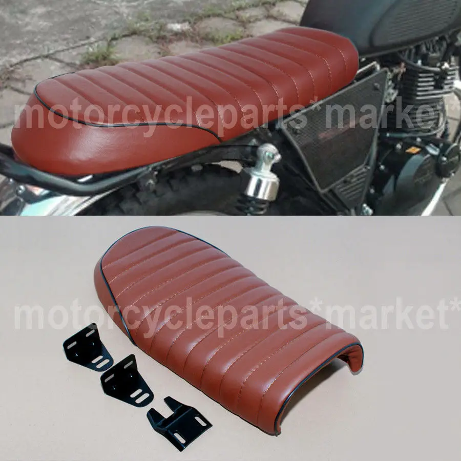 Brown Flat Brat Frame Saddle Hump Custom Seat Motorcycle Vintage Cafe Racer Seats For Honda Yamaha Suzuki Kawasak Universal
Brown Flat Brat Frame Saddle Hump Custom Seat Motorcycle Vintage Cafe Racer Seats For Honda Yamaha Suzuki Kawasak Universal