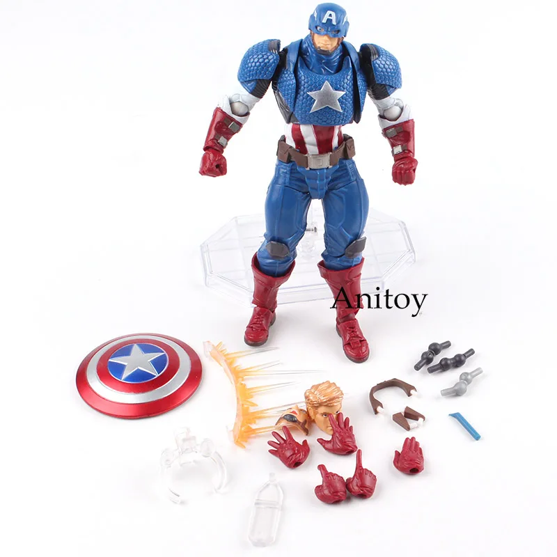 Avengers Series NO.007 Captain America Figure Avengers Assemble Figure Doll PVC Action Figure Collectible Model Toy
Avengers Series NO.007 Captain America Figure Avengers Assemble Figure Doll PVC Action Figure Collectible Model Toy