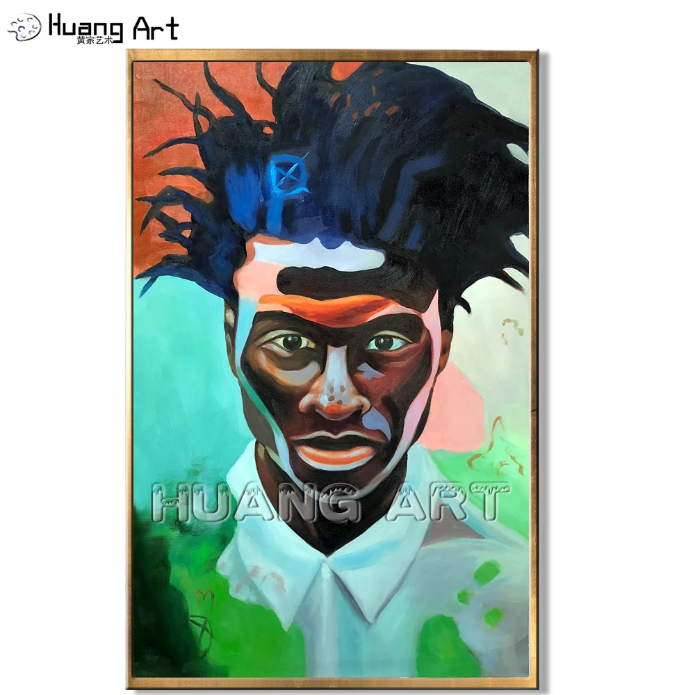 Hand-painted High Quality Pretty Colors Abstract Man Portrait Oil Painting for Living Room Decor Modern Wall Art Oil Painting
Hand-painted High Quality Pretty Colors Abstract Man Portrait Oil Painting for Living Room Decor Modern Wall Art Oil Painting