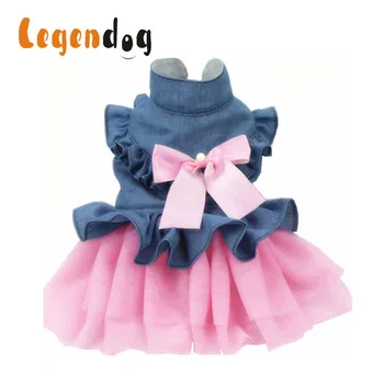 Fashion Dog Wedding Dress Jean Summer Dog Clothes Cute Bow Princess Puppy Skirt For Chihuahua
Fashion Dog Wedding Dress Jean Summer Dog Clothes Cute Bow Princess Puppy Skirt For Chihuahua