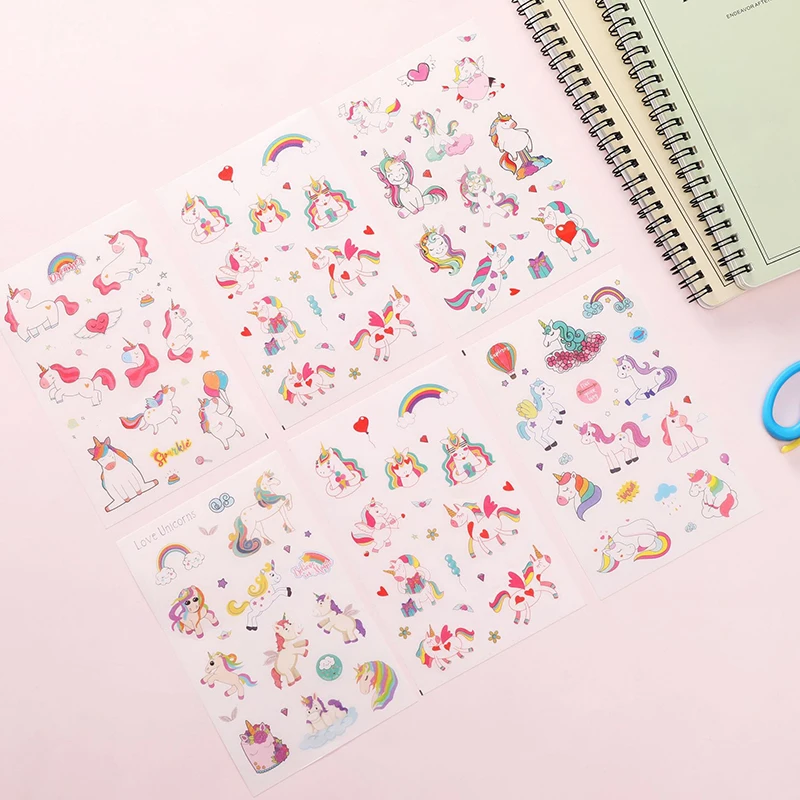 6 pcs/lot Cute Unicorn Handmade Scrapbooking Stickers Bullet Journal Kawaii Flower Decorative Diary Stationery Sticker
6 pcs/lot Cute Unicorn Handmade Scrapbooking Stickers Bullet Journal Kawaii Flower Decorative Diary Stationery Sticker
