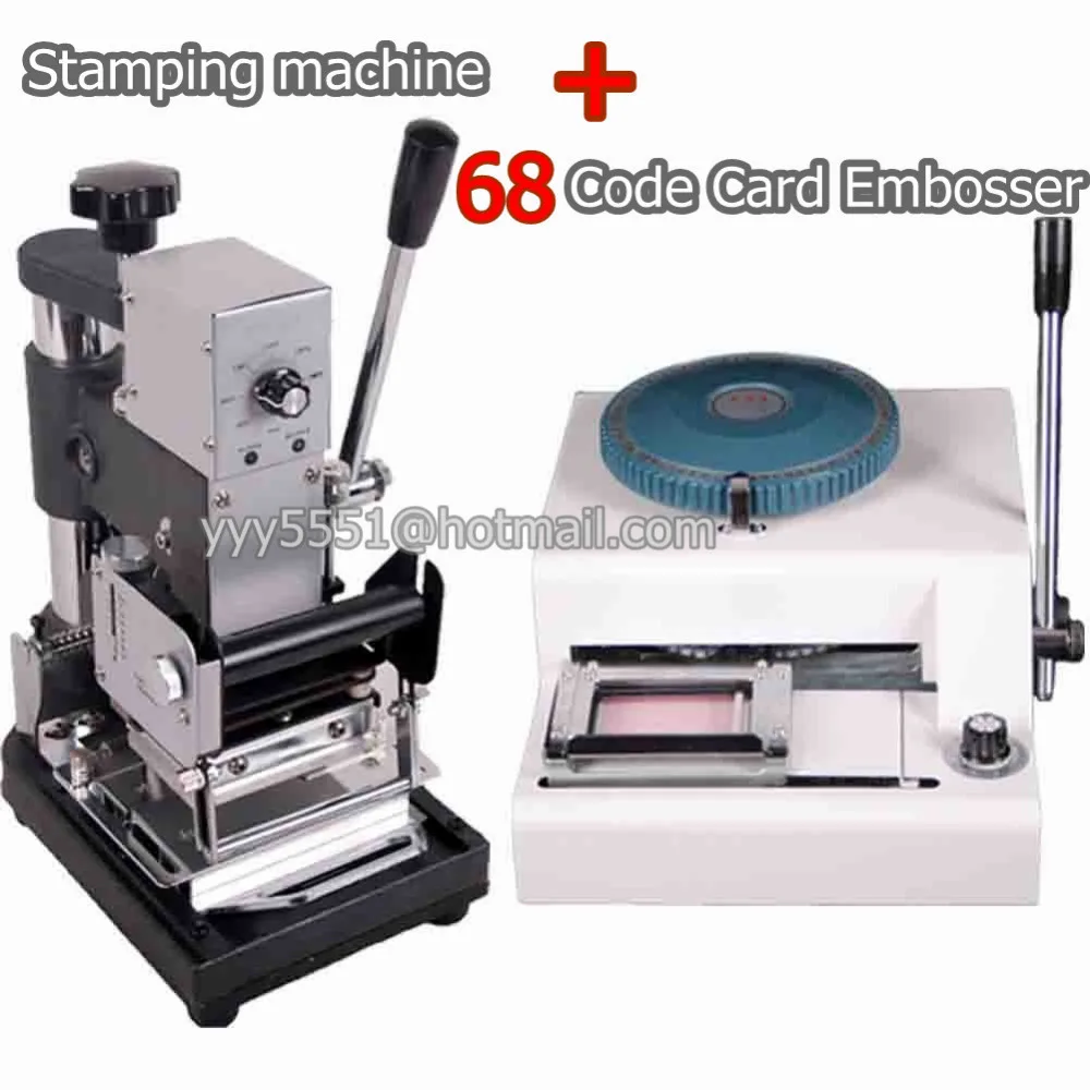 220V/110V Generic Hot Foil Stamping Machine Tipper Bronzing And 68-character PVC Card Embosser Machine
220V/110V Generic Hot Foil Stamping Machine Tipper Bronzing And 68-character PVC Card Embosser Machine