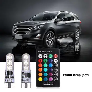 Car Width Light Remote Change Bright Lamp t10 Silicone Motorcycle LED Colorful Small Lamp License Plate Light
Car Width Light Remote Change Bright Lamp t10 Silicone Motorcycle LED Colorful Small Lamp License Plate Light