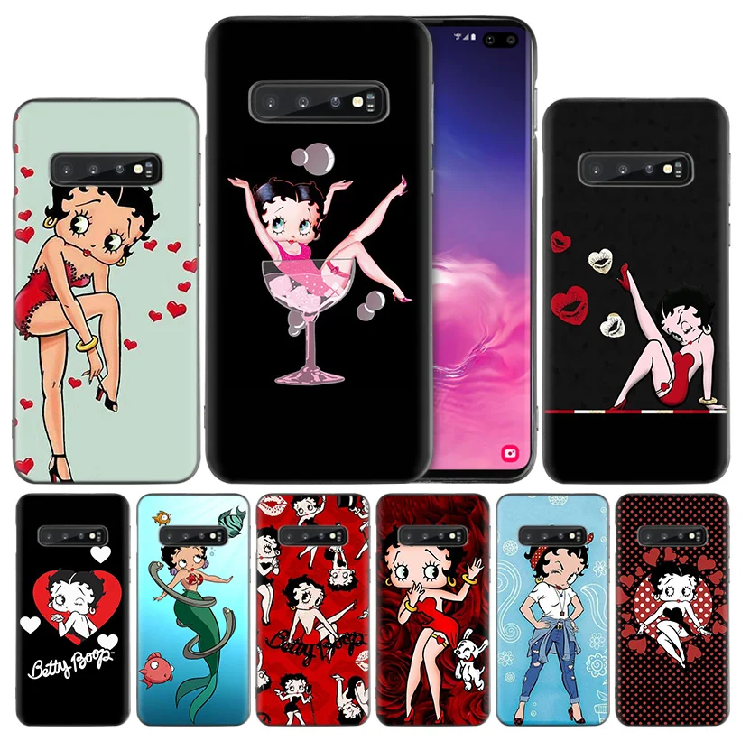 Betty Boop Black Silicone Case Cover for Samsung Galaxy A50 A70 A40 A30 A20 A20e A10 A9 A8 A7 A6 Plus 2018 M30 M20 M10 Note 8 9
Betty Boop Black Silicone Case Cover for Samsung Galaxy A50 A70 A40 A30 A20 A20e A10 A9 A8 A7 A6 Plus 2018 M30 M20 M10 Note 8 9