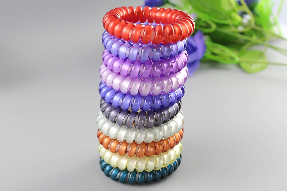 Strip Fashion Cute Candy Color Hair Jewelry Headbands Telephone Line Hair Rope for Women Hair Band hair rope
Strip Fashion Cute Candy Color Hair Jewelry Headbands Telephone Line Hair Rope for Women Hair Band hair rope