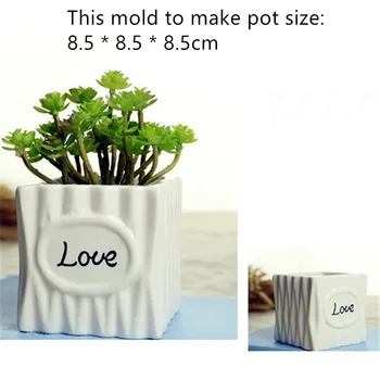 Big Square Ceramic Vase Silicone Mold for Concrete Handmade Flowerpot Making Tool Cement Planter Mould
Big Square Ceramic Vase Silicone Mold for Concrete Handmade Flowerpot Making Tool Cement Planter Mould