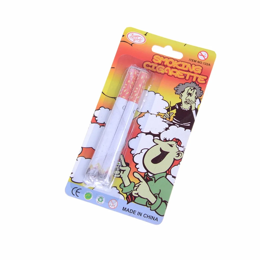 2018 New 2 PCS Joke Prank Magic Novelty Trick Fake Cigarettes Fags Smoke Effect Lit End Fancy Gift Funny Toy Practical Jokes
2018 New 2 PCS Joke Prank Magic Novelty Trick Fake Cigarettes Fags Smoke Effect Lit End Fancy Gift Funny Toy Practical Jokes