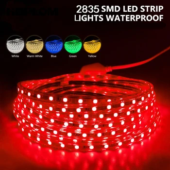 AC220V SMD 2835 High-brightness Tape Lamp IP67 Waterproof 60LEDs/M Ribbon Lighting EU/US plug For Room Outdoor Decor Lighting
AC220V SMD 2835 High-brightness Tape Lamp IP67 Waterproof 60LEDs/M Ribbon Lighting EU/US plug For Room Outdoor Decor Lighting