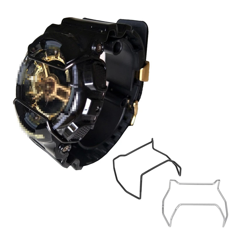 Black/Silver Stainless Steel Watch Bumper Protectors Wire Guards For GShock GA110 GD120 Watch Protection Bumper Accessories
Black/Silver Stainless Steel Watch Bumper Protectors Wire Guards For GShock GA110 GD120 Watch Protection Bumper Accessories