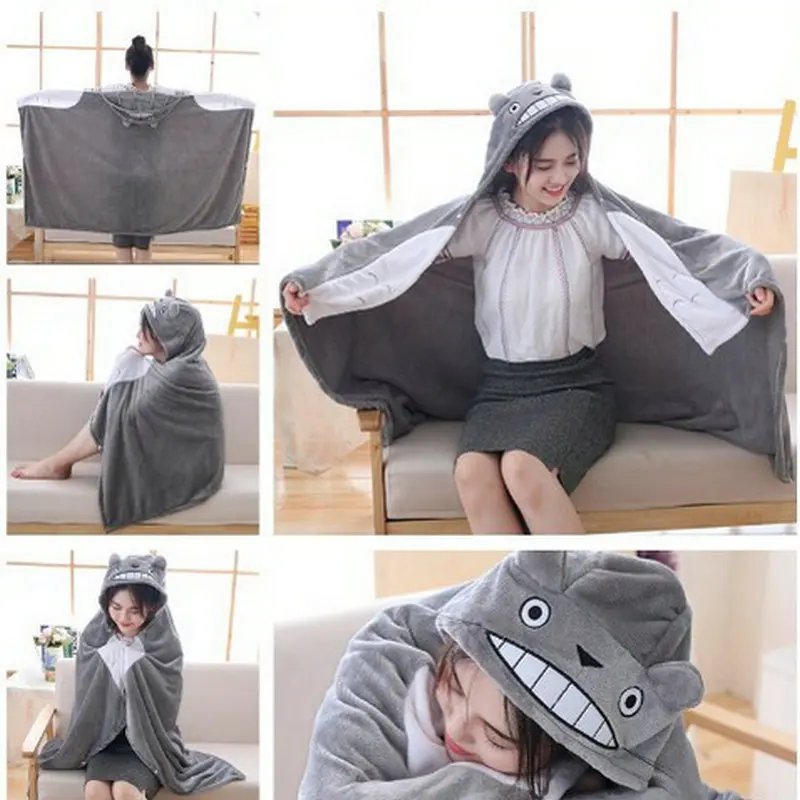 new 145*70cm plush toy stuffed totoro hung out blanket air conditioning blanket mantys cape coral double polar free shipment 
new 145*70cm plush toy stuffed totoro hung out blanket air conditioning blanket mantys cape coral double polar free shipment
