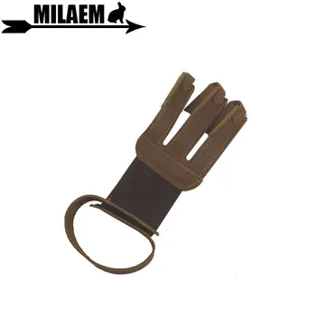 3 Fingers Protective Glove Protector Brown Cowskin Finger Tab Guard Leather Archery Finger Guard
3 Fingers Protective Glove Protector Brown Cowskin Finger Tab Guard Leather Archery Finger Guard