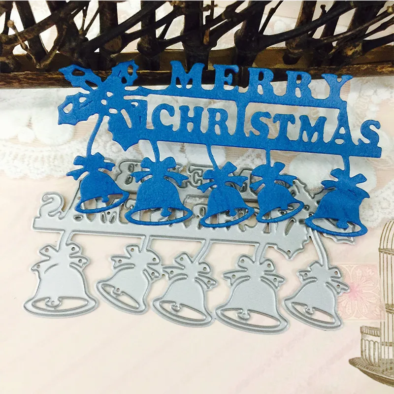 Merry Christmas Bells Metal Cutting Dies for Scrapbooking DIY Album Embossing Folder Paper Card Maker Template Decor Stencils
Merry Christmas Bells Metal Cutting Dies for Scrapbooking DIY Album Embossing Folder Paper Card Maker Template Decor Stencils