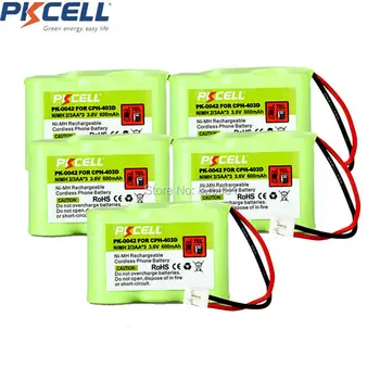 Cordless Phone Battery 3.6V 2/3AA*3 600mAh for Vtech CPH-403D GE-TL26145 PK-0042 P-P304 CPH-403D
Cordless Phone Battery 3.6V 2/3AA*3 600mAh for Vtech CPH-403D GE-TL26145 PK-0042 P-P304 CPH-403D