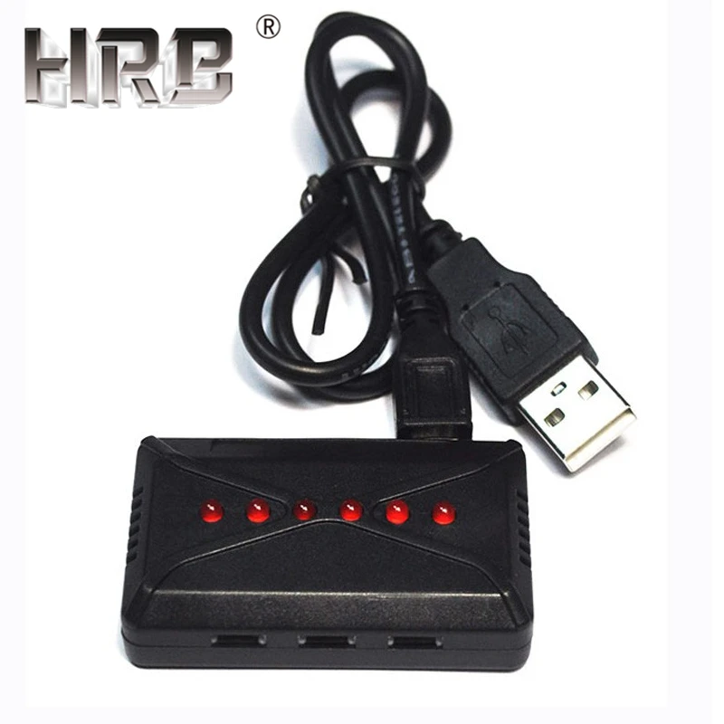 6 in 1 Battery Charger 3.7V Charging For Hubsan X4 H107 H107L H107C H107D SYM Li-Polymer Rechargeable 6 Interfaces RC Parts AKKU
6 in 1 Battery Charger 3.7V Charging For Hubsan X4 H107 H107L H107C H107D SYM Li-Polymer Rechargeable 6 Interfaces RC Parts AKKU