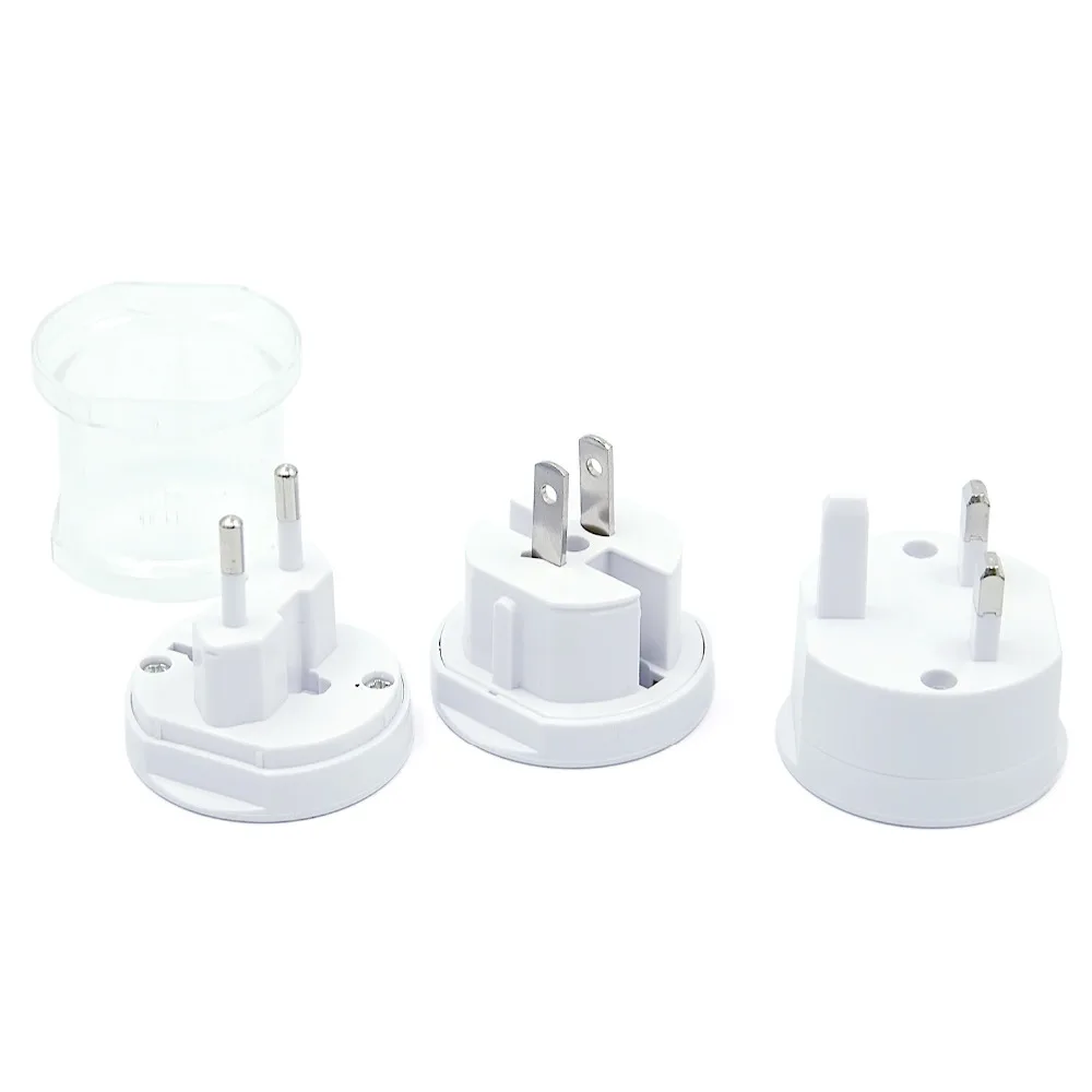Besegad 3 in 1 Universal Power Converter World Travel Adapter Plug for EU US UK AU Wall adaptador Convertor Socket Accessories
Besegad 3 in 1 Universal Power Converter World Travel Adapter Plug for EU US UK AU Wall adaptador Convertor Socket Accessories