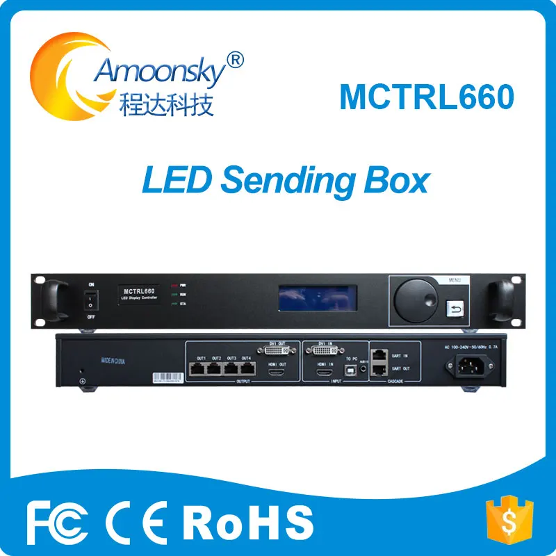 MCTRL660 2018 LED display controller LED sending card box MSD600 full color LED video display synchronous card
MCTRL660 2018 LED display controller LED sending card box MSD600 full color LED video display synchronous card