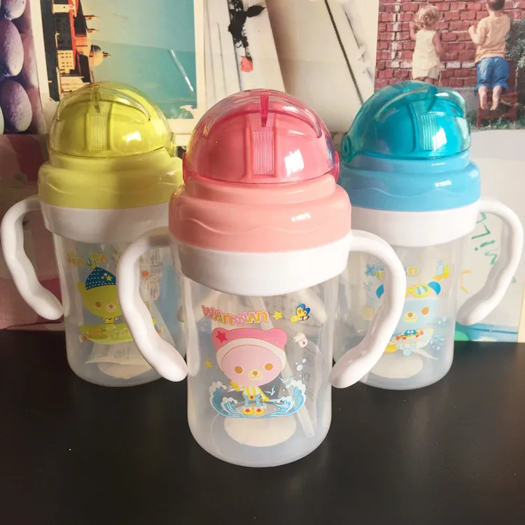 Hot 1Pc 300ml Cartoon Infant Learning To Drink Cup Handle Strap Children Cups Straw Bouncing Kettle For Newborn Feeding
Hot 1Pc 300ml Cartoon Infant Learning To Drink Cup Handle Strap Children Cups Straw Bouncing Kettle For Newborn Feeding