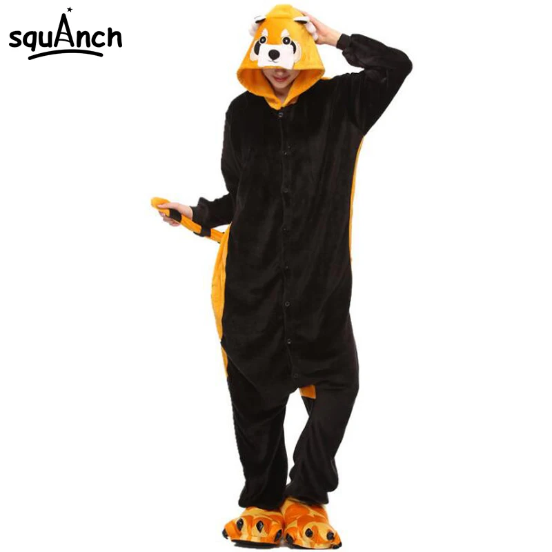 Women Onesie Raccoon Pajama Funny Cute Animal Party Suit Unisex Adult Winter Brown Black Jumpsuit Warm Sleep Wear Couple Pyjamas
Women Onesie Raccoon Pajama Funny Cute Animal Party Suit Unisex Adult Winter Brown Black Jumpsuit Warm Sleep Wear Couple Pyjamas