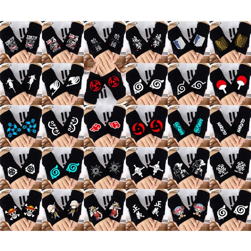 2019 New Anime Naruto Fairy Tail Icon Badge Tokyo Ghoul One Piece ONE PUNCH-MAN Attack on Titan Warm Half Finger Knit Gloves
2019 New Anime Naruto Fairy Tail Icon Badge Tokyo Ghoul One Piece ONE PUNCH-MAN Attack on Titan Warm Half Finger Knit Gloves